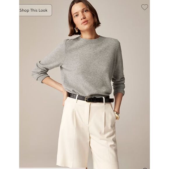 J Crew classic fit 100% cashmere sweater - Picture 1 of 7